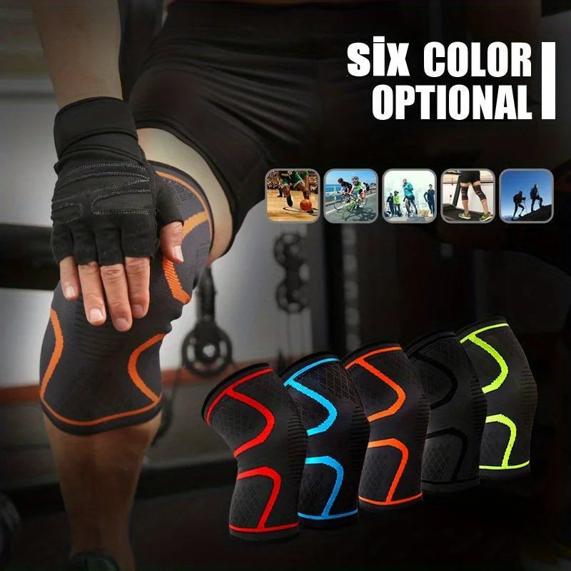 Genouillère de Compression Professionnelle - Maintien et Protection Articulaires pour Sportifs